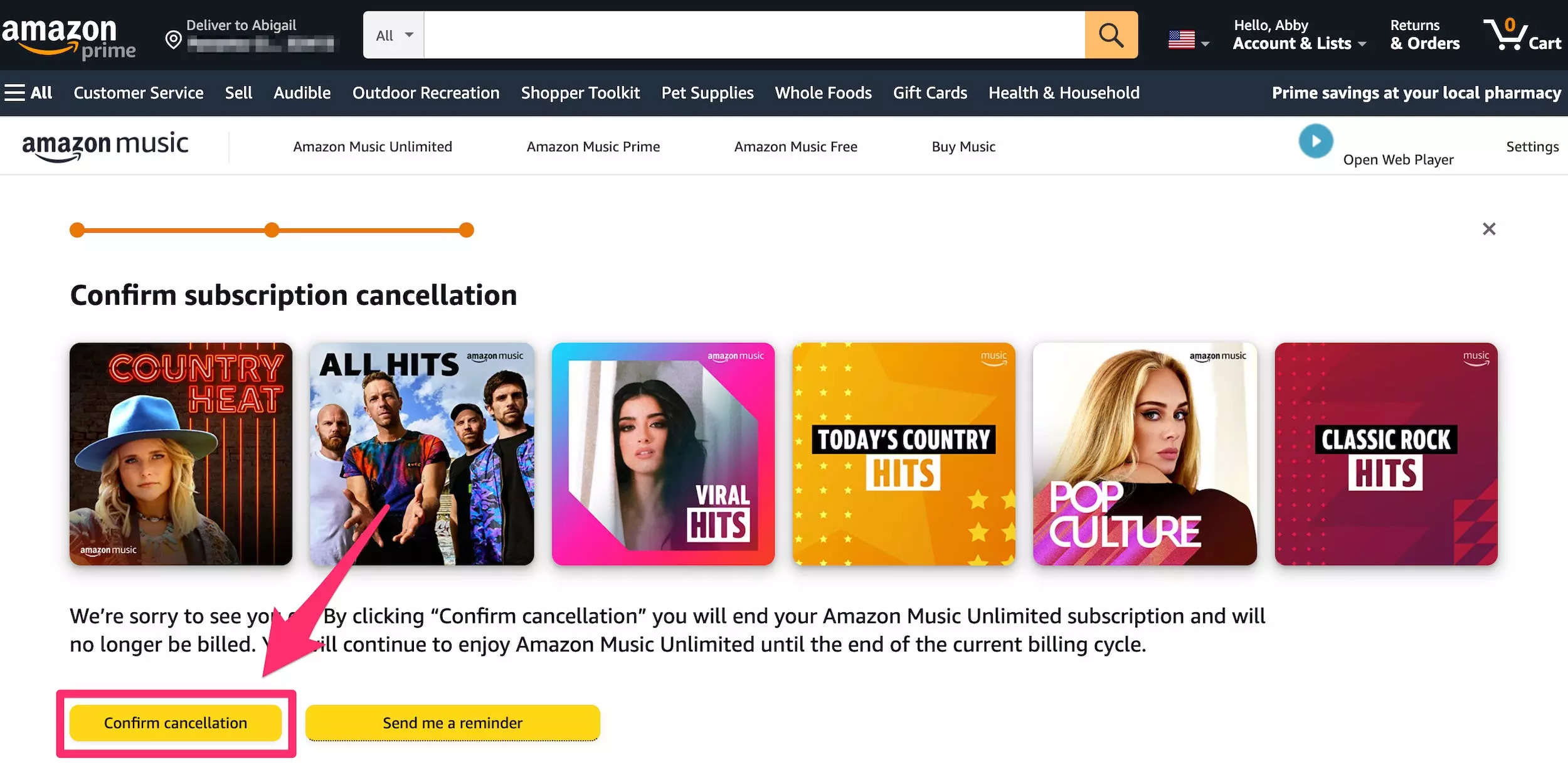 How to cancel your Amazon Music subscription on any device