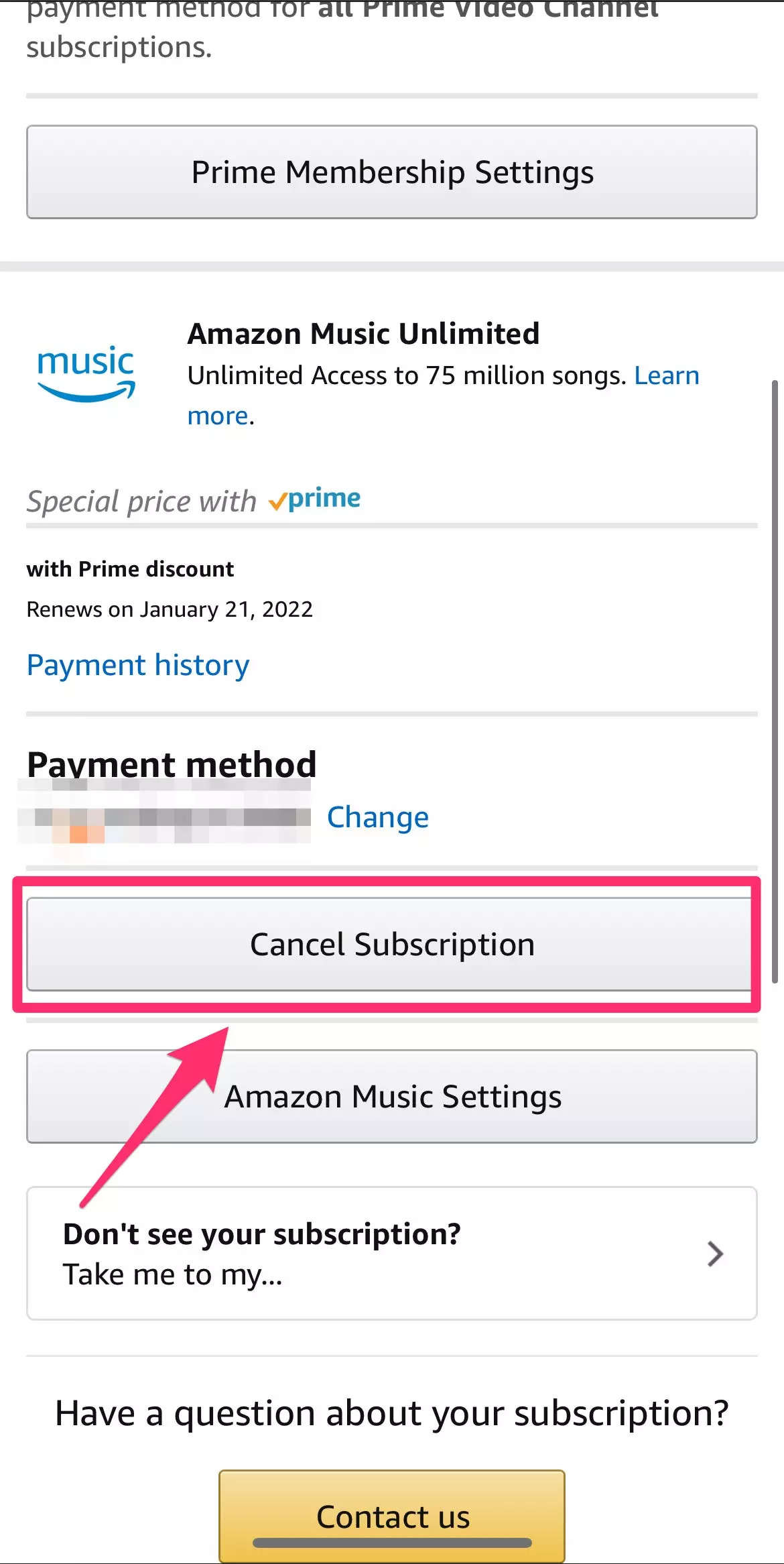 How to cancel your Amazon Music subscription on any device