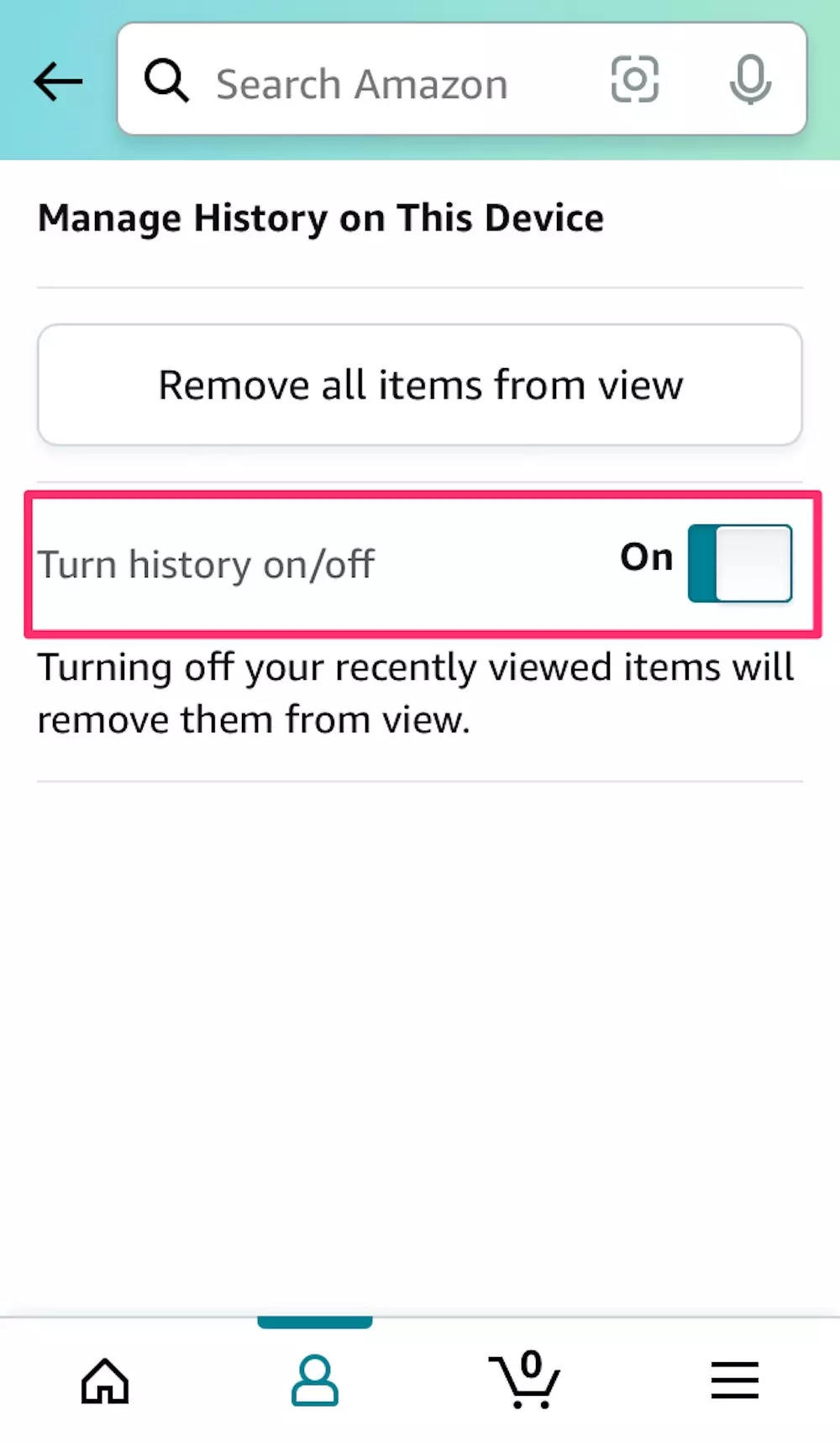 How to Edit and Delete Your Amazon Browsing History, and Turn Off Tracking