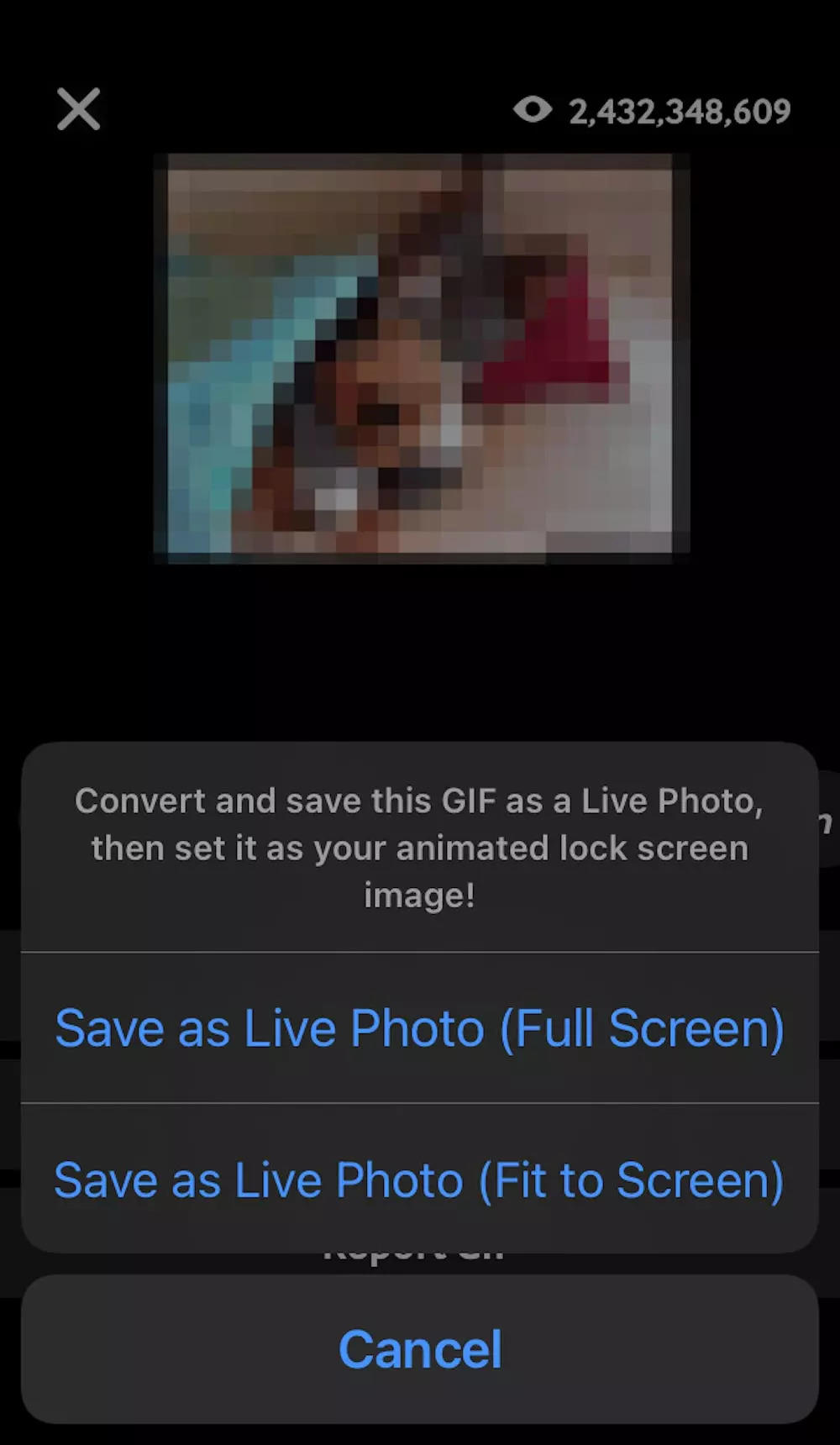 How to Set a Gif as a Live Wallpaper on Your iPhone?
