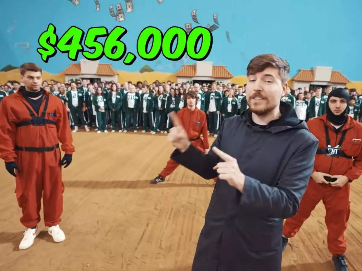 YouTuber MrBeast recreates Squid Game with a prize money of $456,000 |  Business Insider India