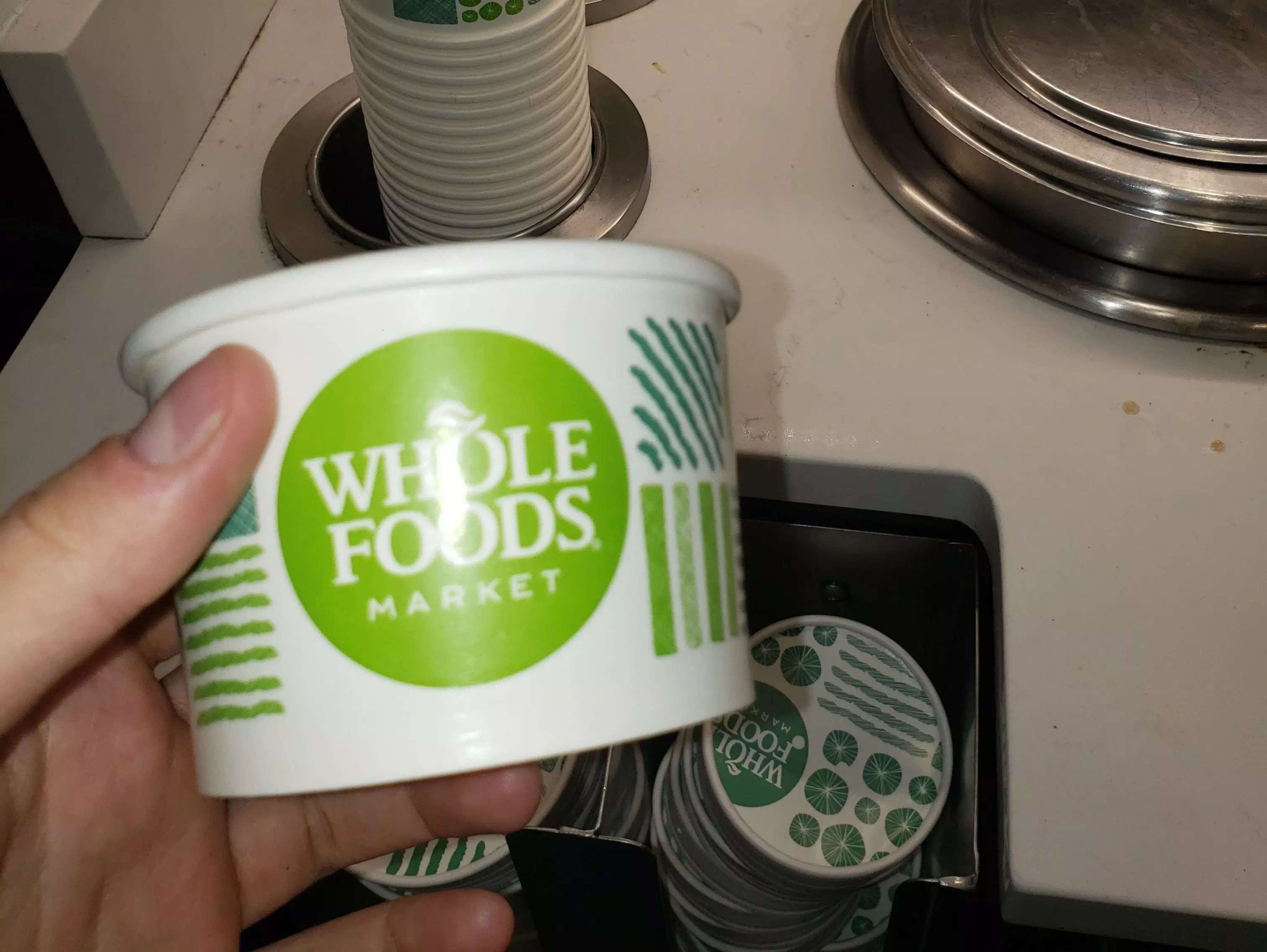 My hack for getting a healthy, filling meal from the Whole Foods food court  for less than $4