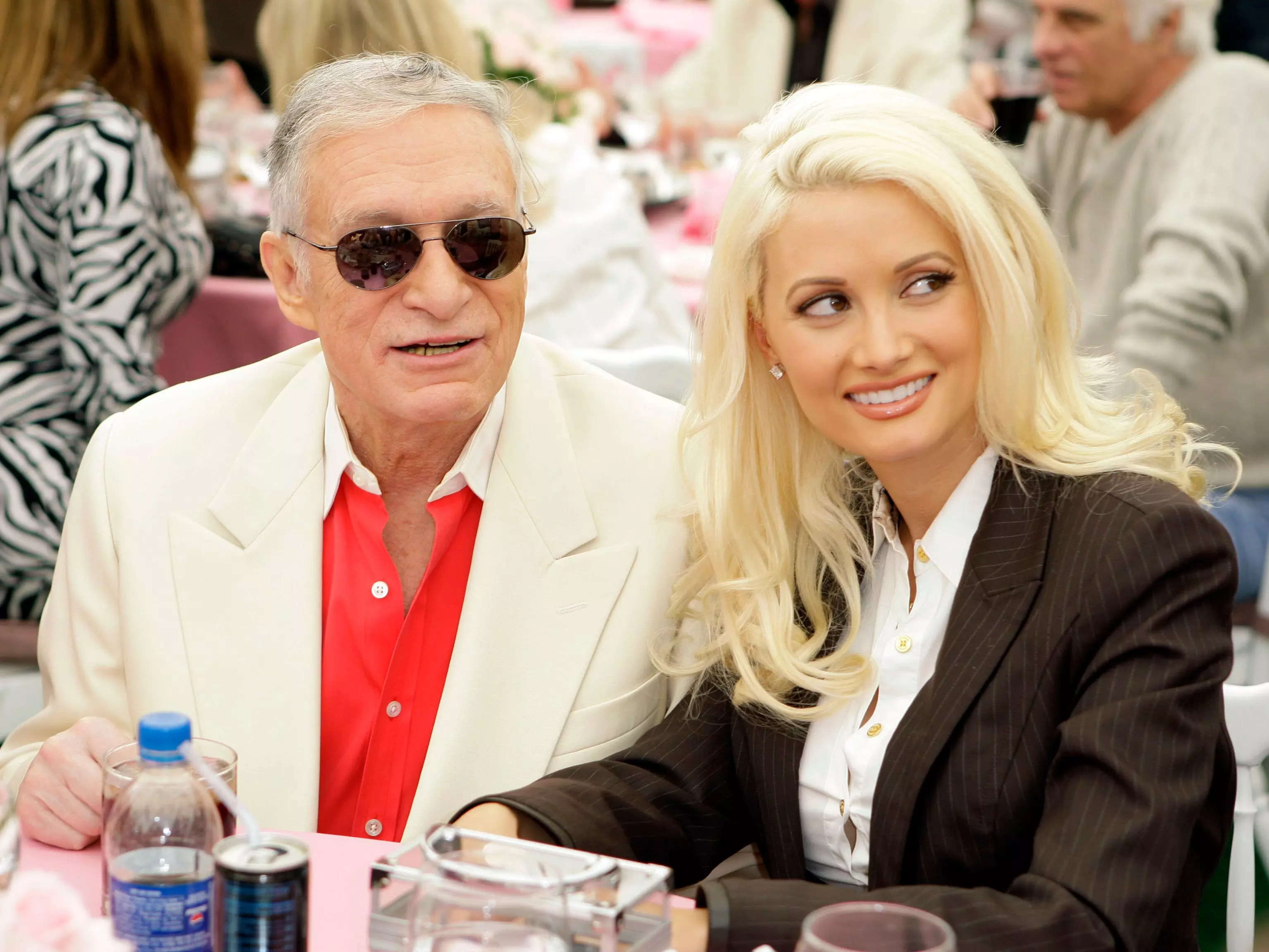 Holly Madison says Hugh Hefner refused to use protection during group sex with her and other women at the Playboy mansion Business Insider India photo photo