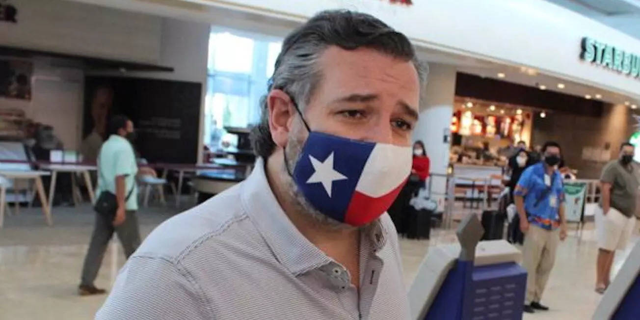 El senador Ted Cruz bromea sobre su infame viaje a Cancún cuando se acerca otro congelamiento en Texas