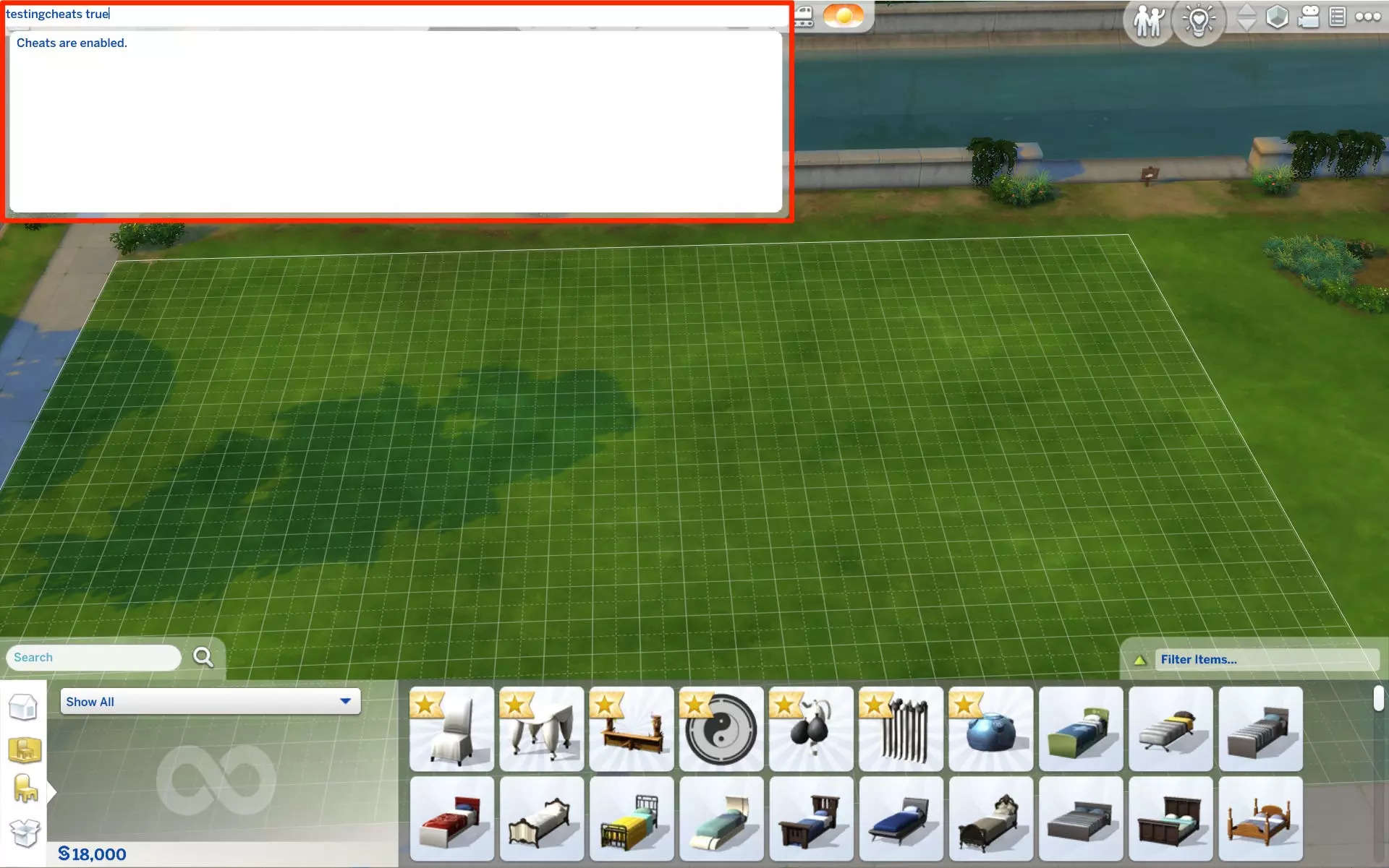 The Sims 4 Hidden Objects Cheats 