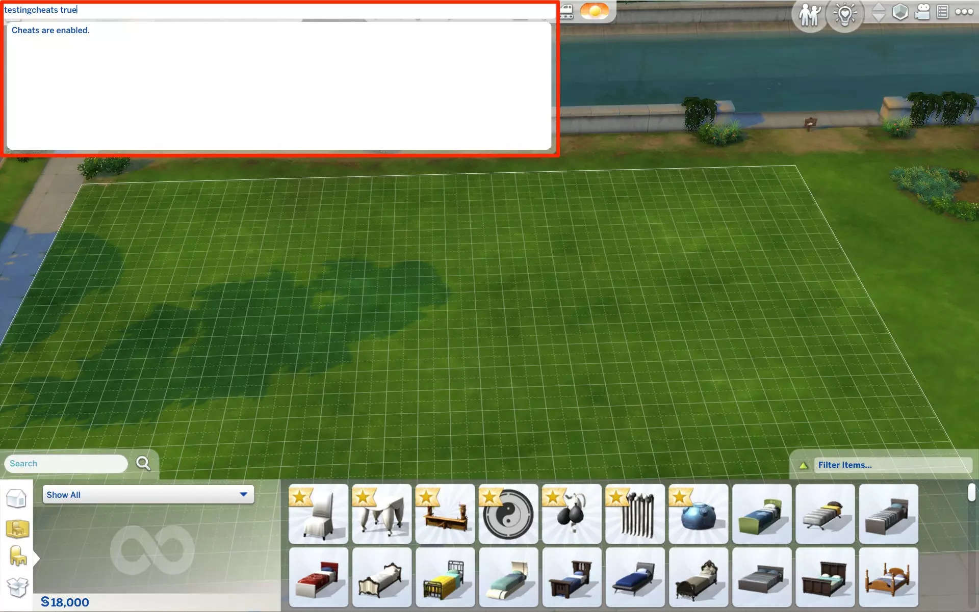 Sims 4 PS4, HIDDEN OBJECTS/DEBUG (Unknown) Cheat