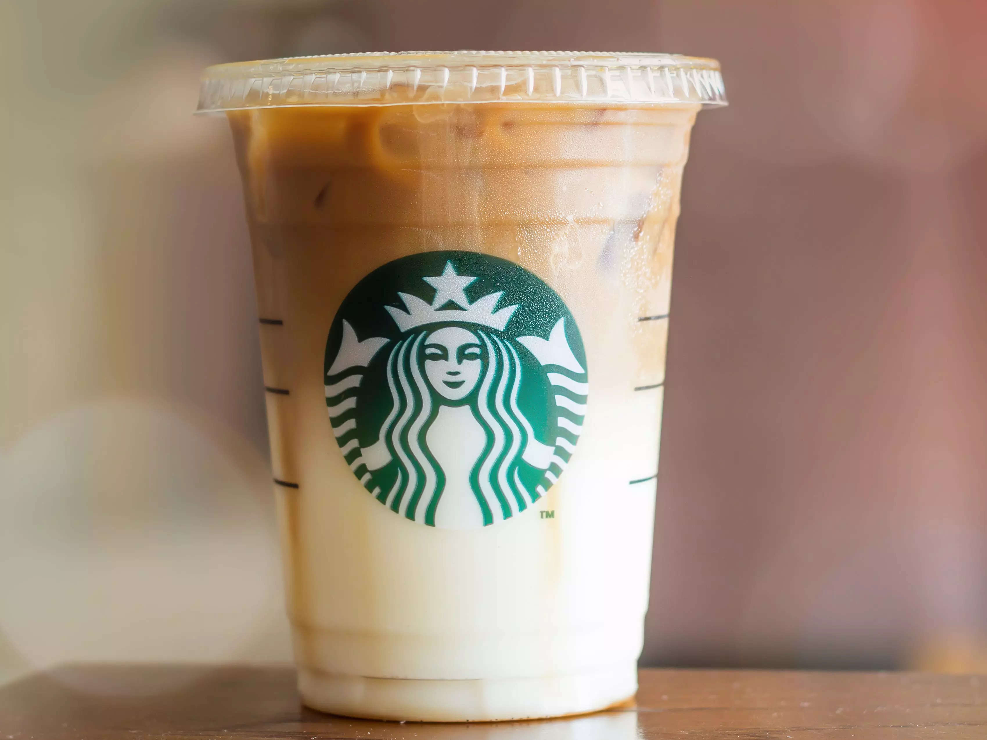 The iced caramel macchiato is a classic order.Shutterstock. 
