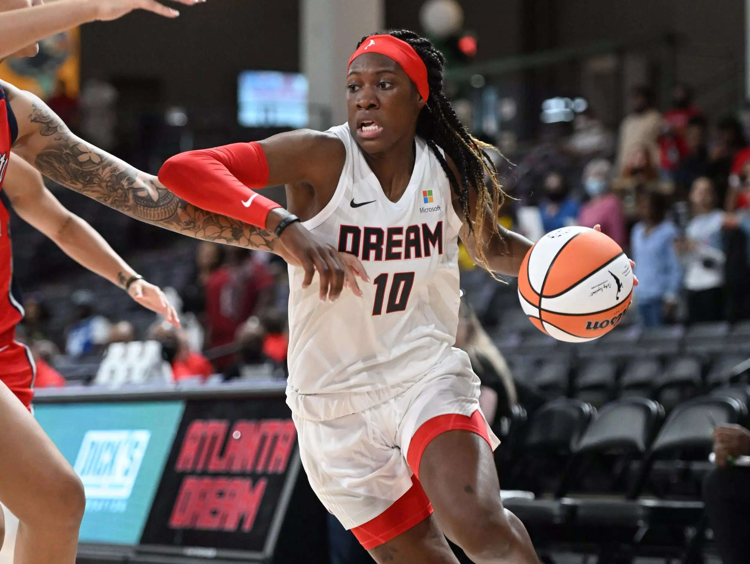 The Atlanta Dream selected Rhyne Howard with the first overall pick of the 2022...