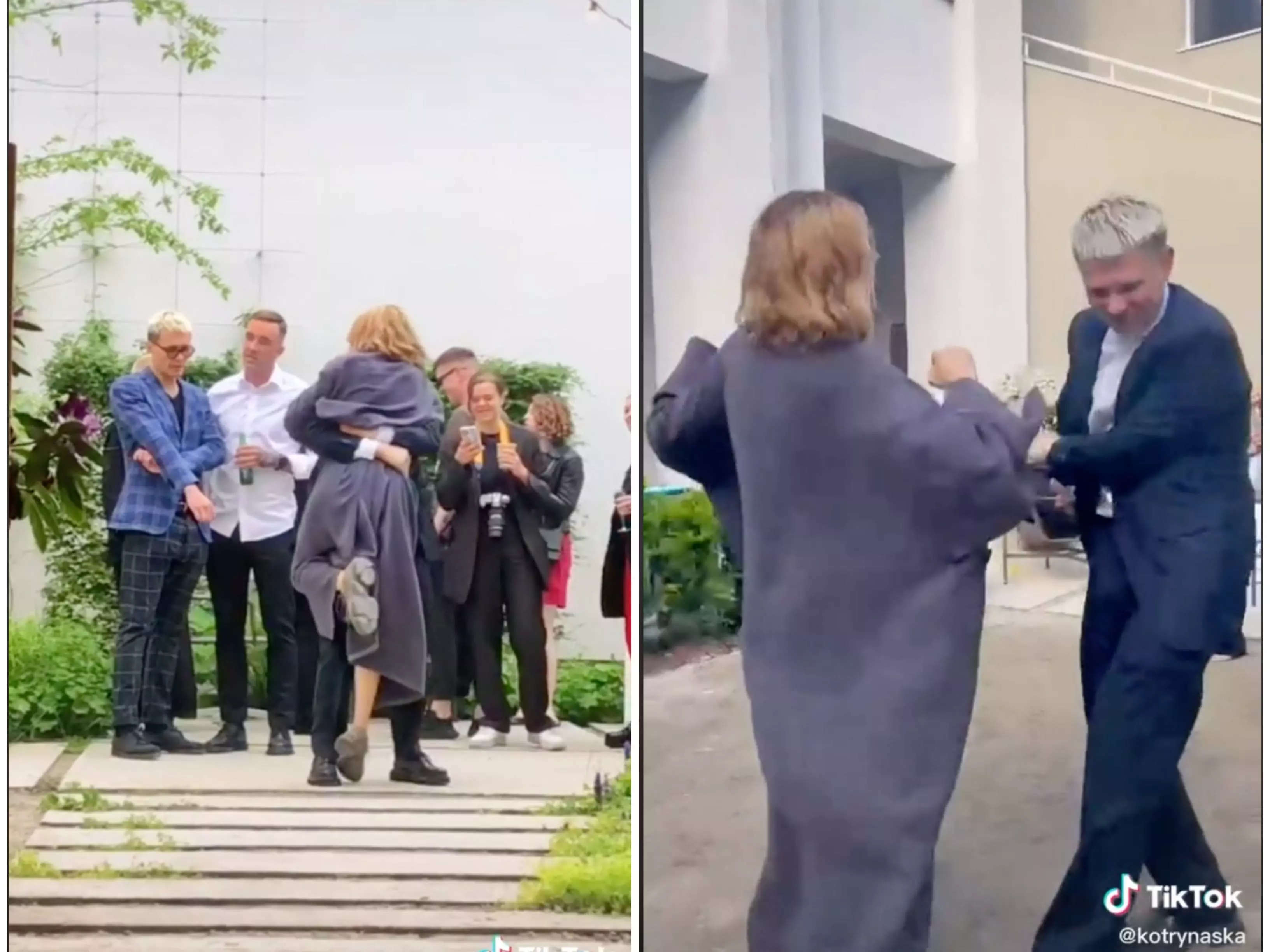Sužadėtiniai apsikeitę įžadais per linksmas vestuves Lietuvoje išsitatuiruoja vienas kitą ir savo svečius