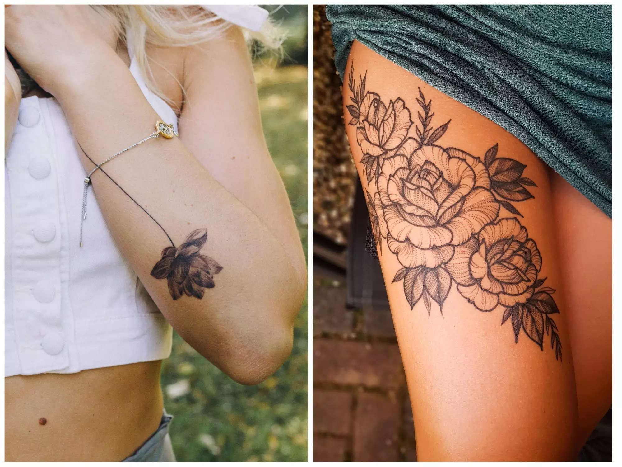 30 Beautiful Flower Tattoos Ideas and Designs