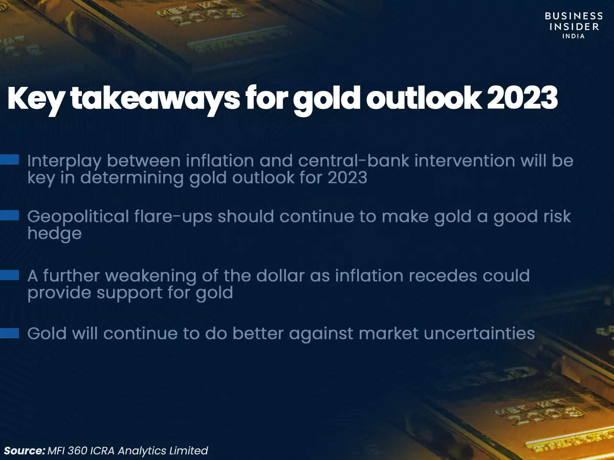 Gold set to shine bright in 2023 as world heads towards recession