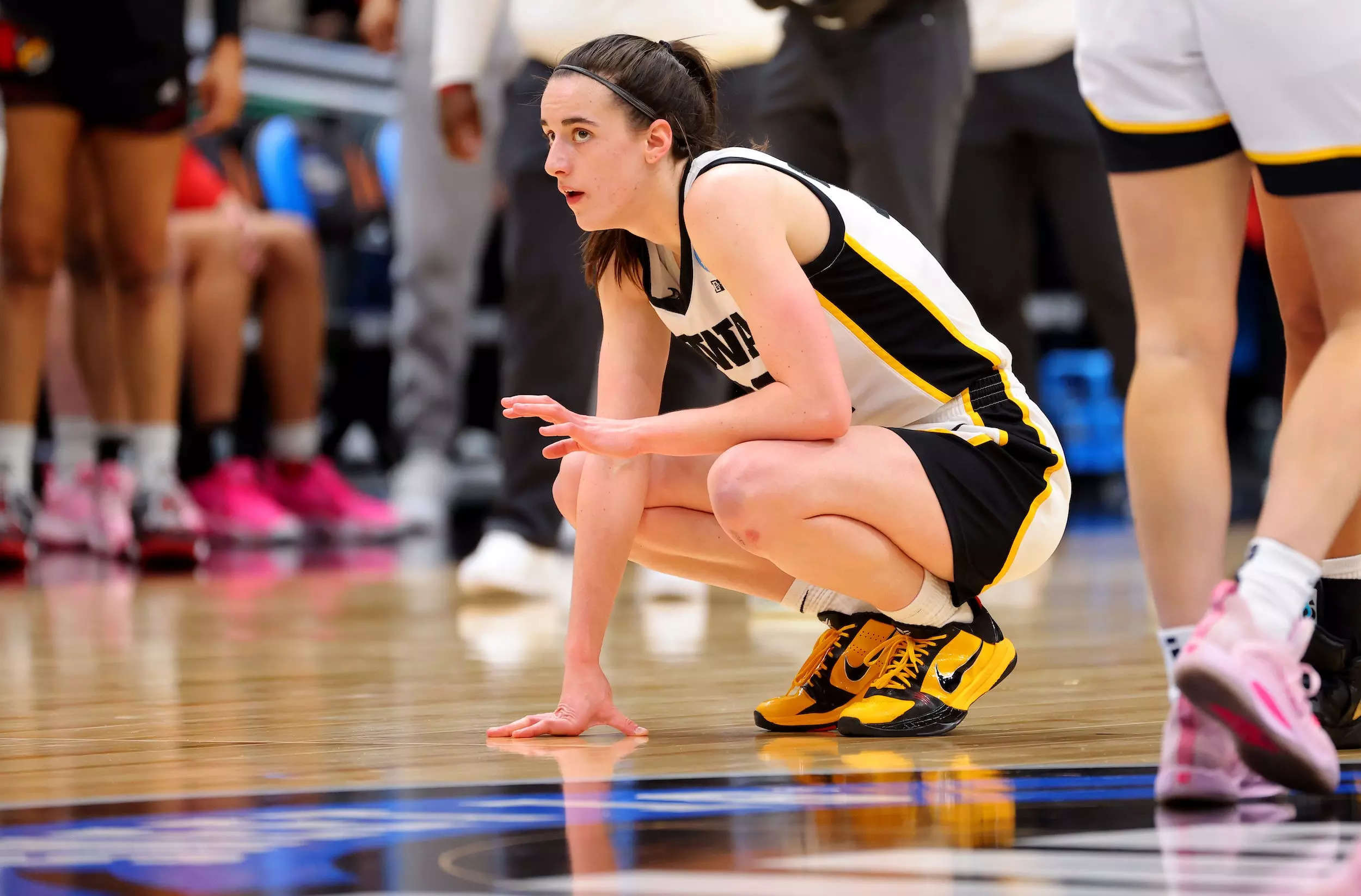 Iowa star Caitlin Clark is dominating March Madness in Kobe Bryant
