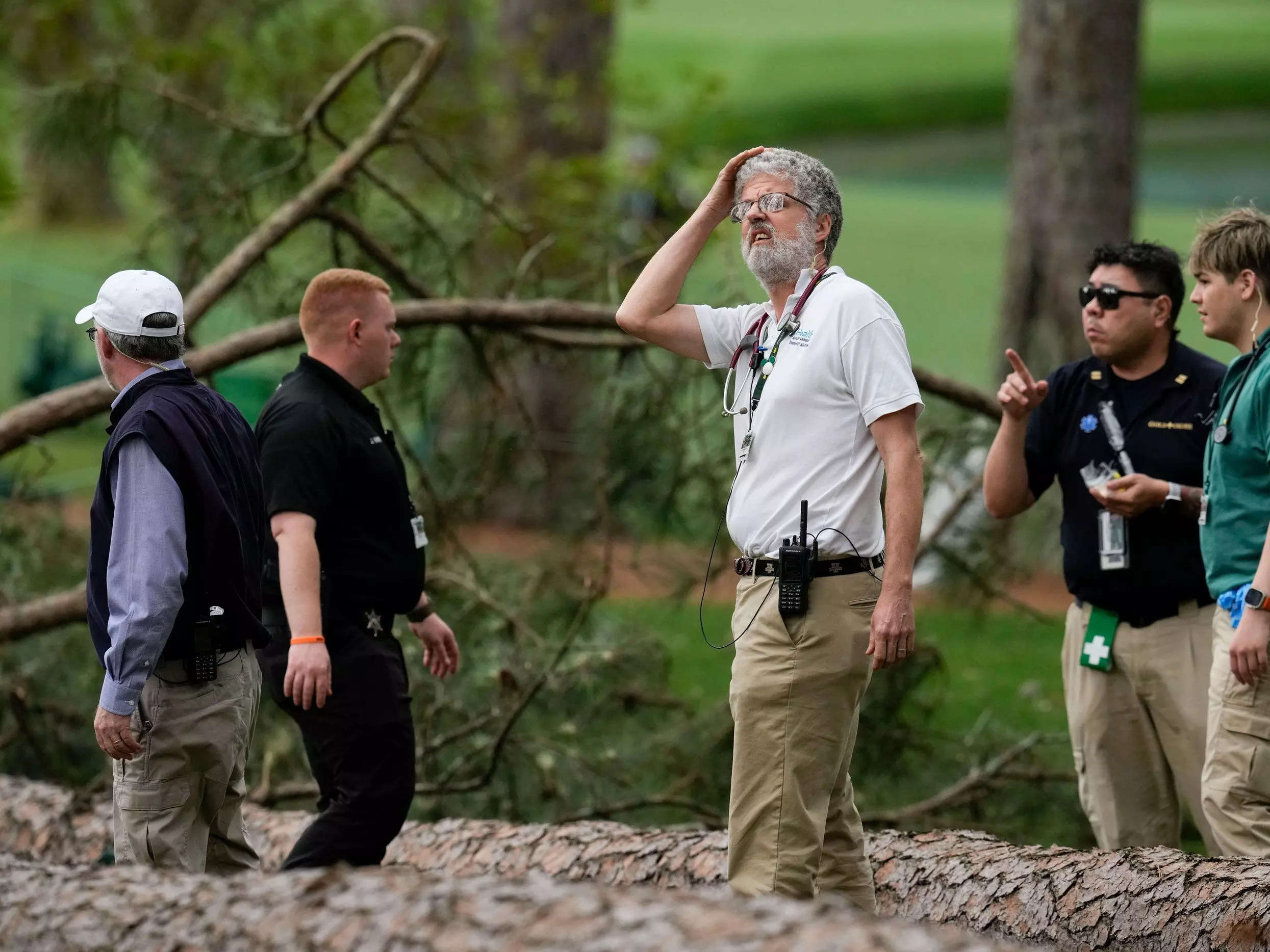 Masters 2023: Scary scene unfolds as trees collapse near patrons at Augusta  National; play suspended for Friday, Golf News and Tour Information