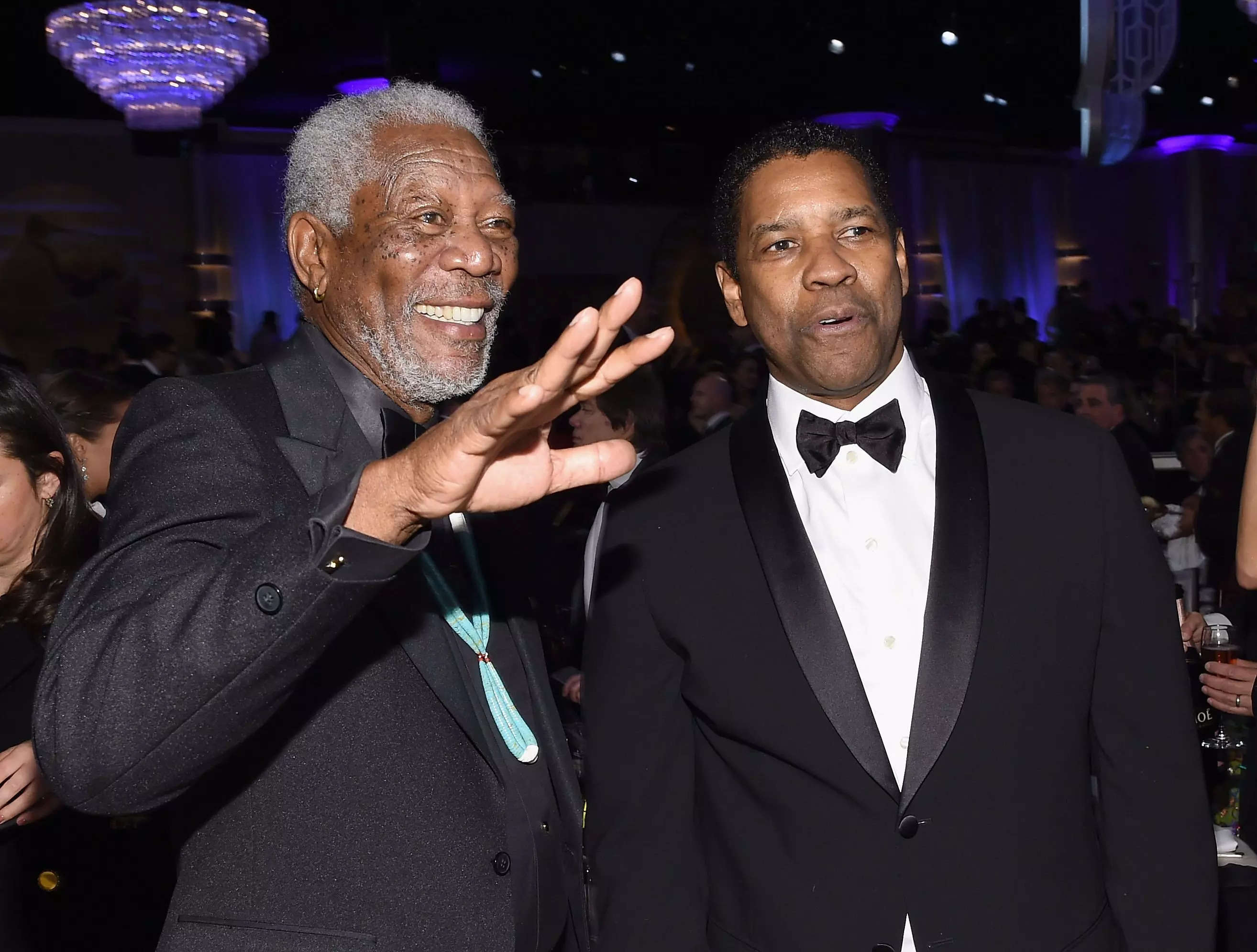 Morgan Freeman said he's 'envious' of Denzel Washington's career: 'He's  doing what I wanted to do