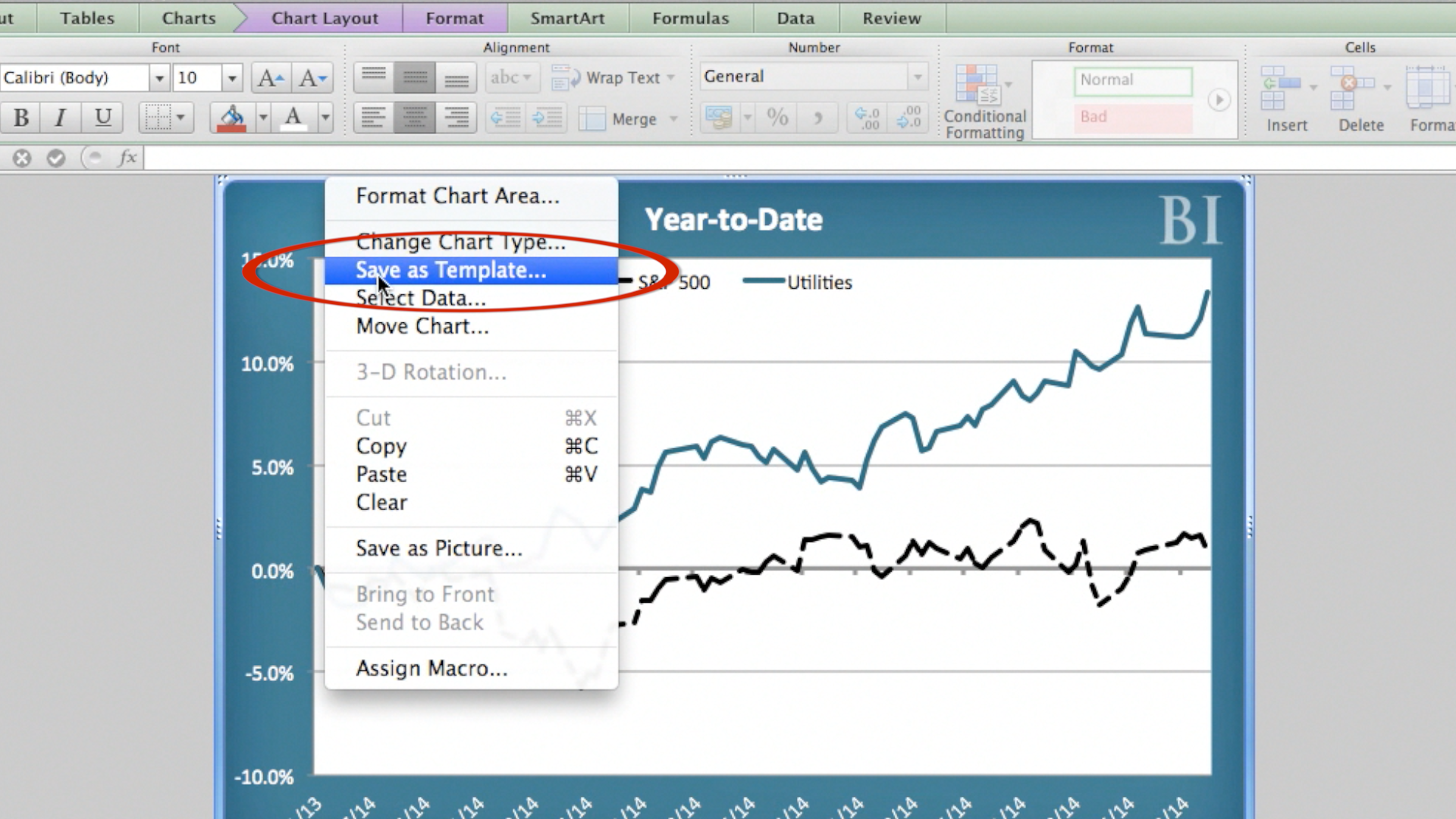 How To Make A Custom Chart In Excel