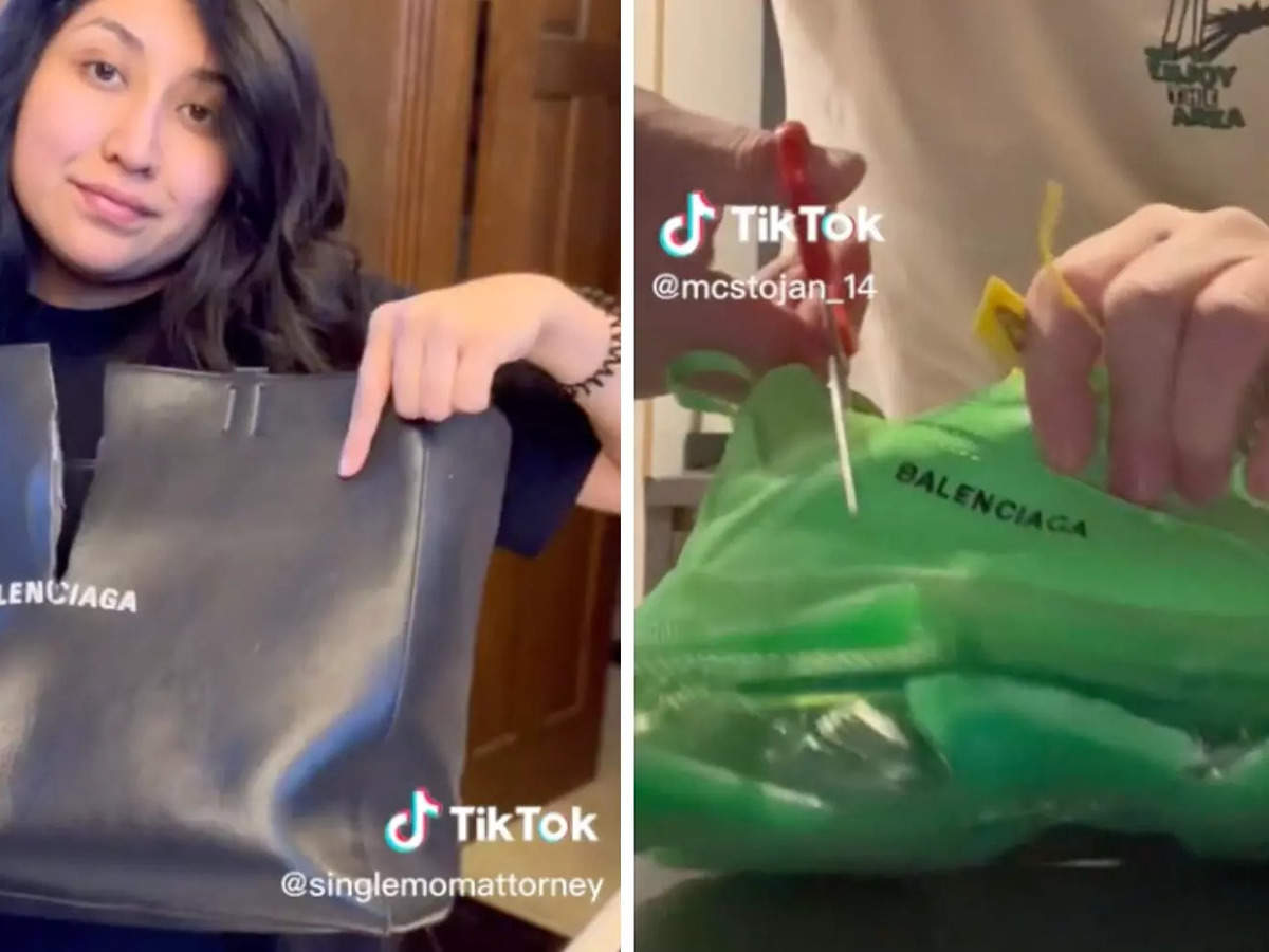 TikTokers are destroying thousands of dollars worth of Balenciaga products to protest the brand's controversial holiday ad | Business India