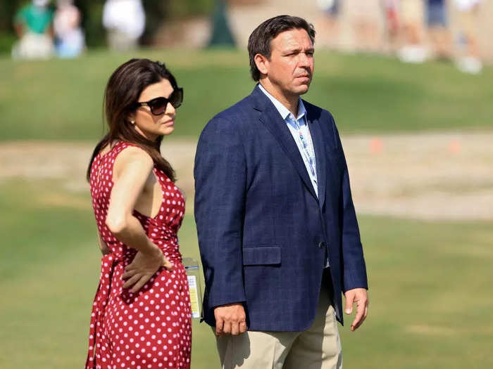 2006: Ron DeSantis and Casey Black met on a golf course at the University of North Florida.