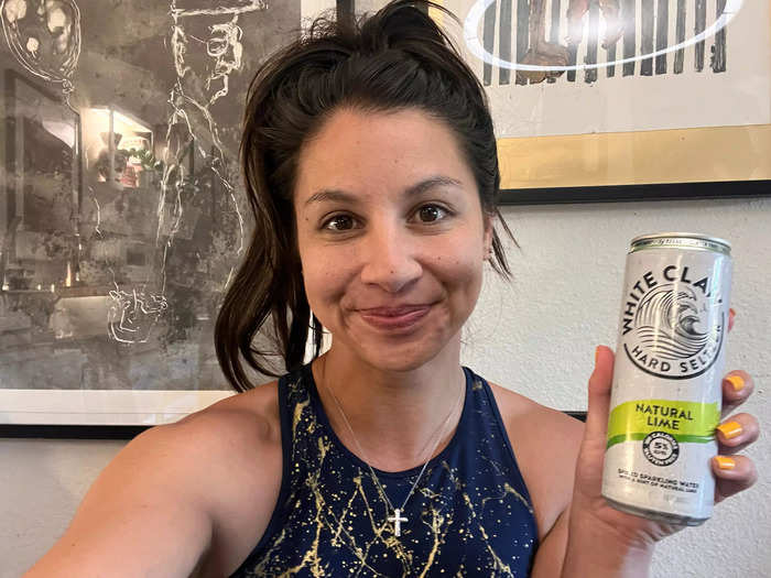 White Claw is a staple in the hard-seltzer world, so I made sure to grab its natural lime flavor.