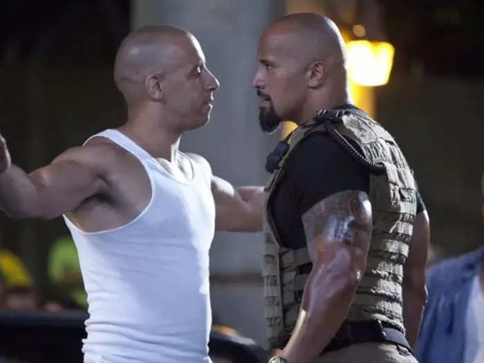 April 29, 2011: Johnson joined the "Fast & Furious" saga as Luke Hobbs in "Fast Five."