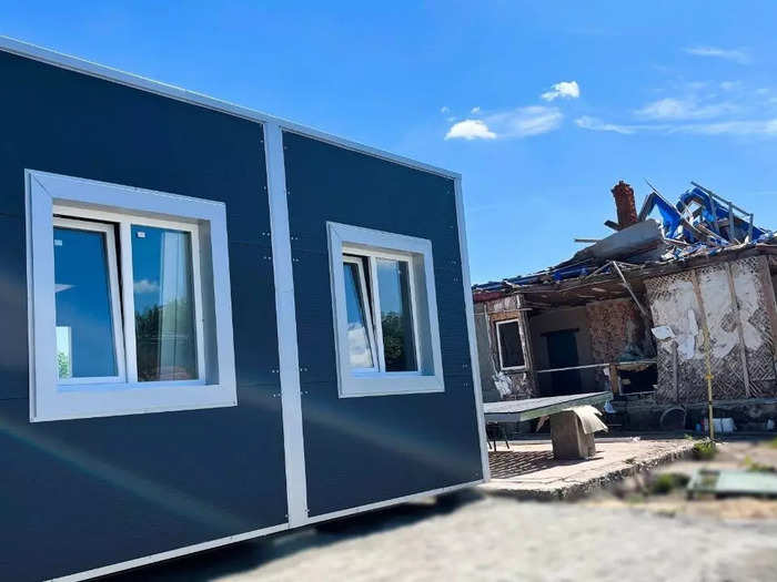 The HOMErs factory in Kyiv currently produces between 10 to 15 modular homes a month, though the company is looking to scale up.