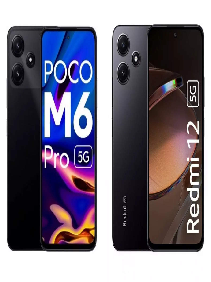 Comparing POCO M6 Pro and Redmi 12 5G: how different are the two budget 5G  phones from each other?