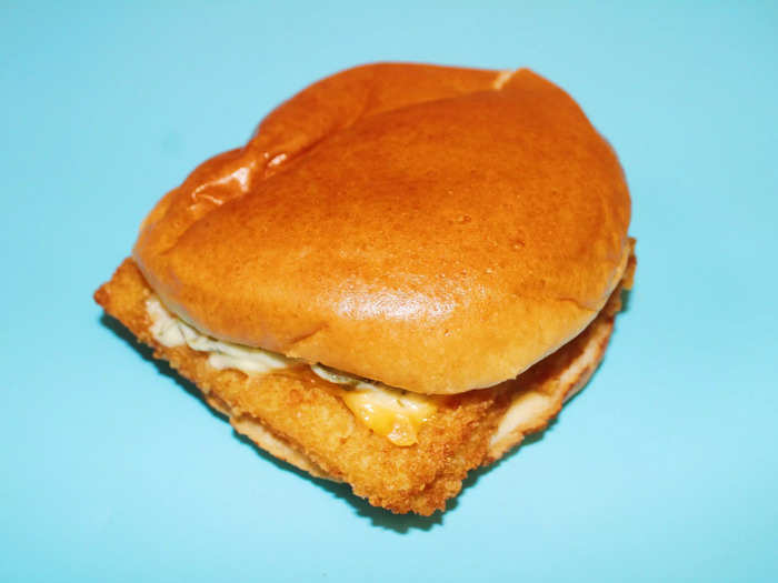 My least favorite fish sandwich was the crispy panko fish sandwich from Wendy's.