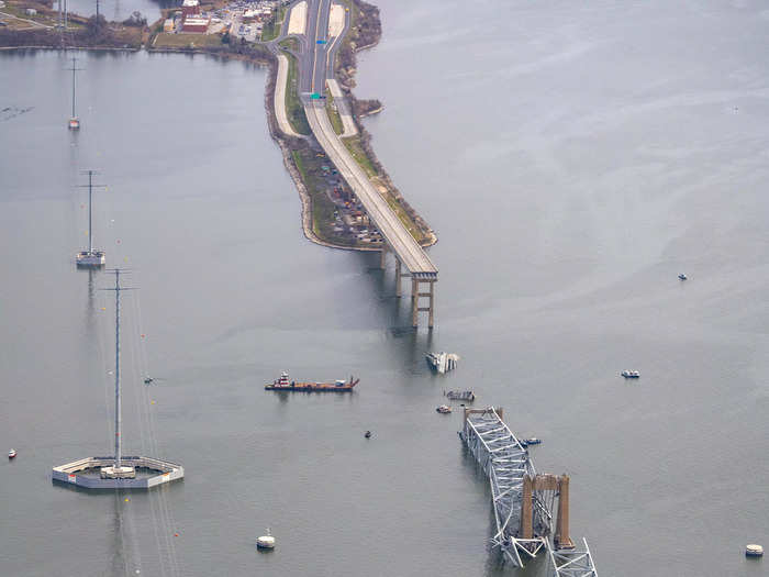 In the early hours of March 26, the cargo ship Dali struck the Francis Scott Key Bridge in Baltimore, causing it to collapse.