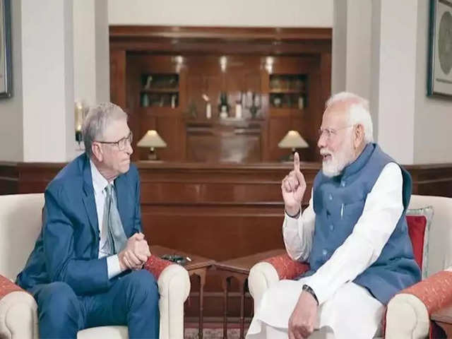 
PM Modi and Bill Gates discuss AI, climate change, millets and more
