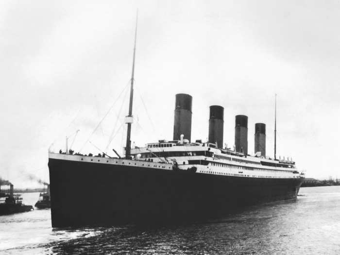 The "unsinkable" Titanic set sail on its ill-fated voyage on April 10, 1912, with around 2,200 people aboard.