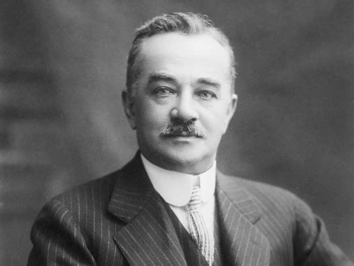 Milton Hershey, the founder of Hershey's, sent the White Star Line a $300 check to reserve a spot on the Titanic, but he ended up sailing home on the SS Amerika instead.