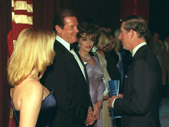 At a 1998 Prince's Trust gala for his 50th birthday, Prince Charles (now King Charles III) played a waiter in a sketch with Stephen Fry and Roger Moore.