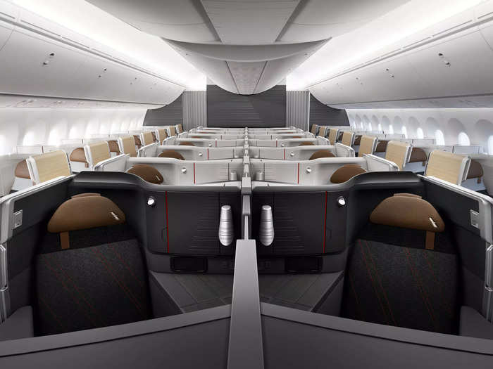 Passengers can kick back in the flagship suites with new privacy doors and chaise lounge positions. 