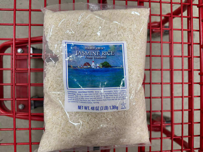 I'm always stocking up on jasmine rice. 
