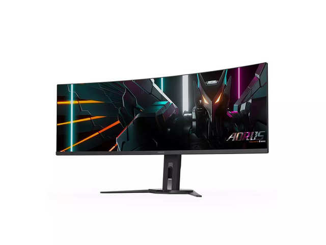 
GIGABYTE AORUS CO49DQ 49-inch QD-OLED 144Hz curved gaming monitor launched in India
