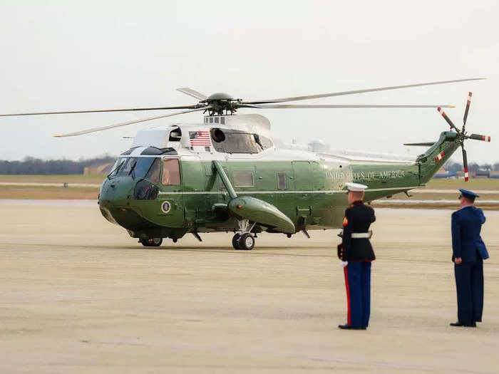 Similar to Air Force One, any Marine Corps aircraft carrying the president of the United States uses the call sign Marine One.