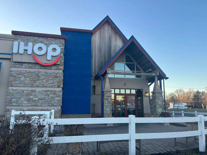 I started at IHOP, a chain I’m familiar with.