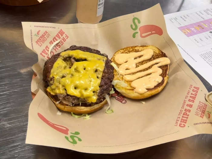 I tried the Big Smasher for the first time at Chili's headquarters in Dallas a few weeks before its official launch on April 29.