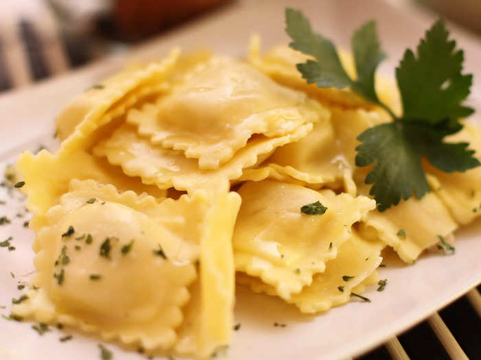 Fresh ravioli are an unmissable pasta treat.