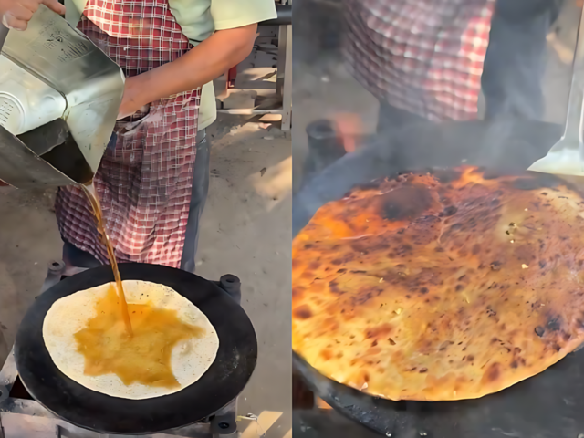 
Don't try this at home! Chandigarh man cooks up ‘diesel paratha’, goes viral for all the wrong reasons

