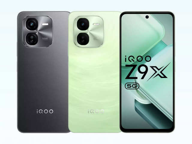 
iQOO Z9x 5G with 120Hz display, 6000mAh launched starting at ₹12,999
