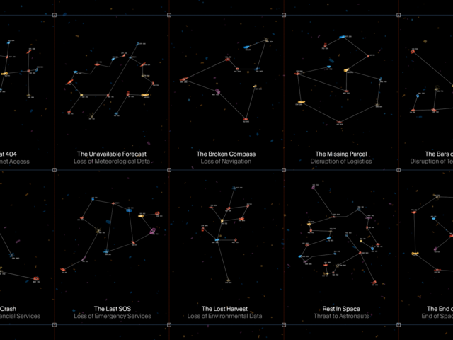 
Can you name these new space trash constellations? 10 new signs highlight consequences of space garbage
