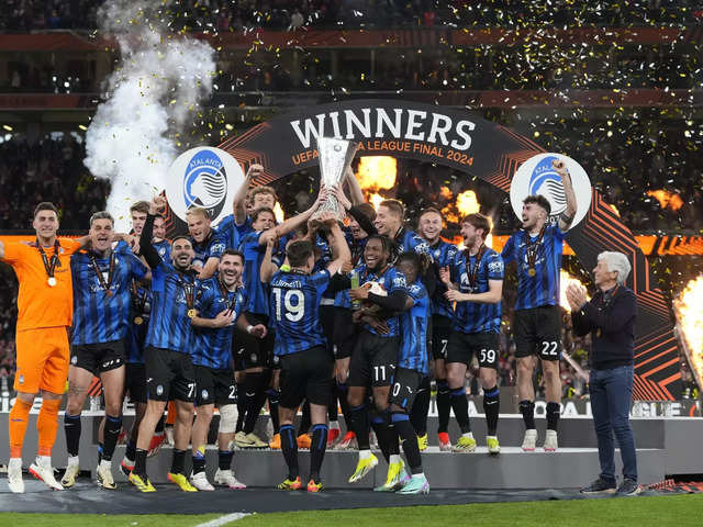 
Atalanta clinch first major European title, end Leverkusen’s 51-game unbeaten streak in Europa League final
