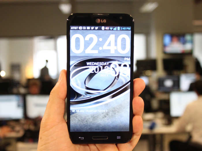 The LG Optimus G Pro is a giant Android phone with a 5.5-inch display.