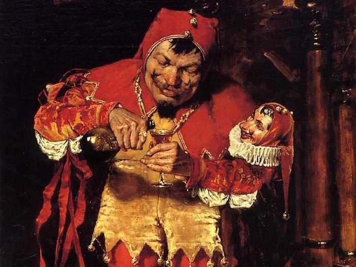 The earliest documented clowns date all the way back to 2400 BCE in ancient Egypt. Clowns appeared in ancient Greek and Roman societies, eventually evolving into court jesters in the late Middle Ages. These professionals would openly mock sex, food, drink, and the monarchy, all the while behaving maniacally for a laugh.