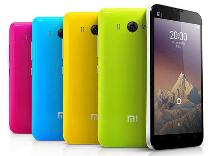 Xiaomi's phones are well-built, but sold for less than $200 U.S. without a contract. They also come in a ton of colors. They usually sell out in seconds.
