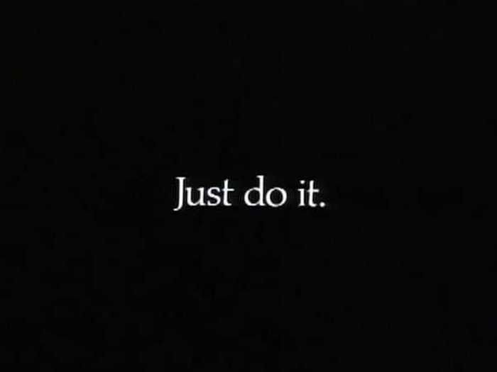 The Very First 'Just Do It' Ad (1988)