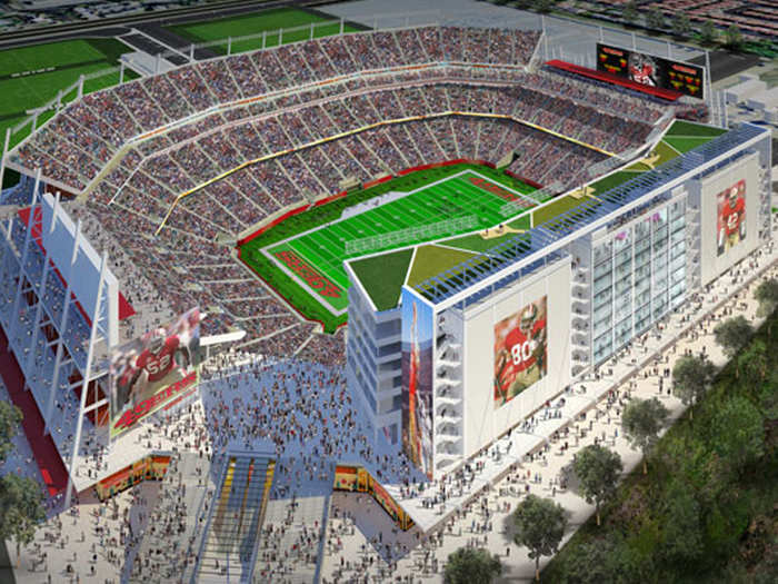 Take A Tour Of The $ Billion San Francisco 49ers Stadium That's A Year  Away From Opening | BusinessInsider India