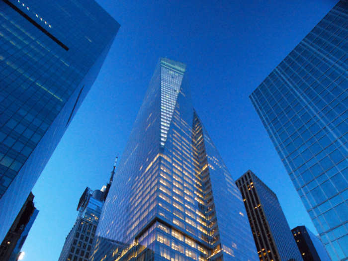 Bank of America Tower, New York — Architects: Cook+Fox LLP Adamson Associates.