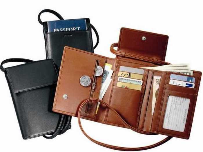 The Royce Leather Deluxe Passport Case will hold all of your important documents and look good while doing it.