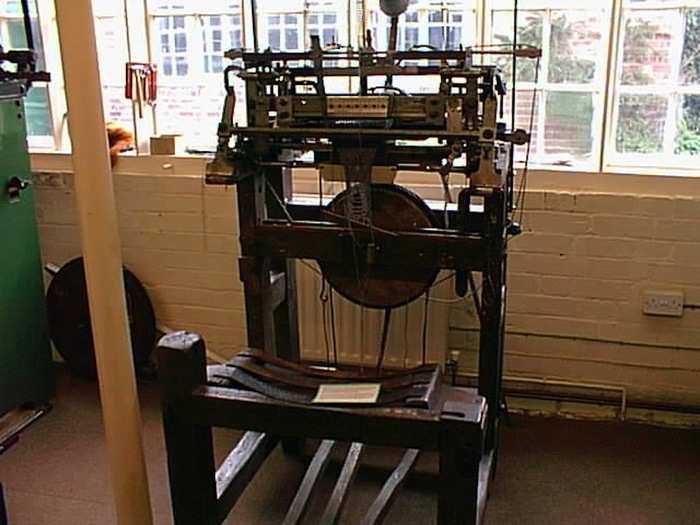 William Lee invented the knitting machine in 1589 and played a seminal role in kicking off the industrial revolution to come.